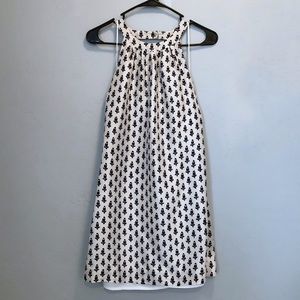 J Crew 100% Silk Open Back Sleeveless Dress